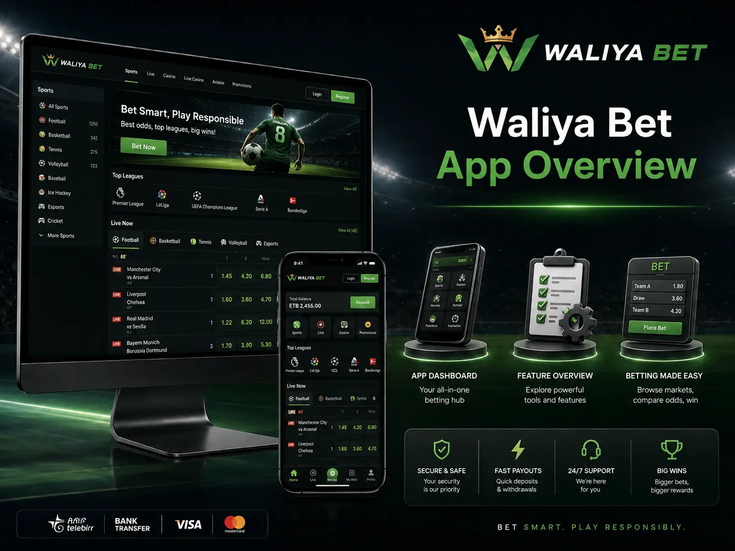 Waliya Bet App Overview